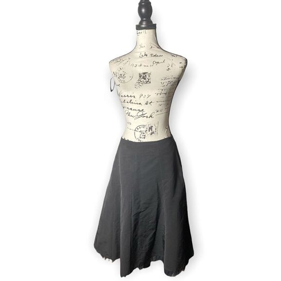 Karen Millen Black Tulle A-Line Skirt Size 10 | Full Knee-Length - Picture 5 of 9